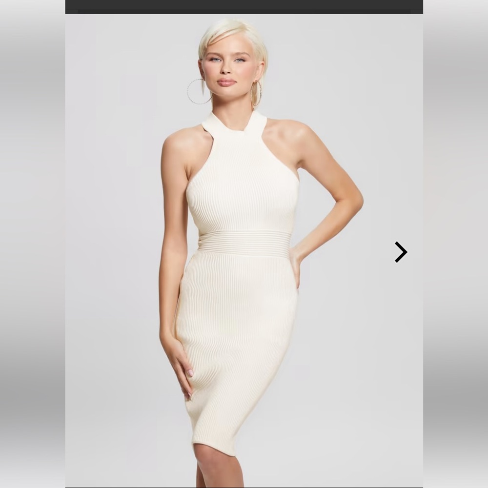 Guess Mock Neck Janice Dress